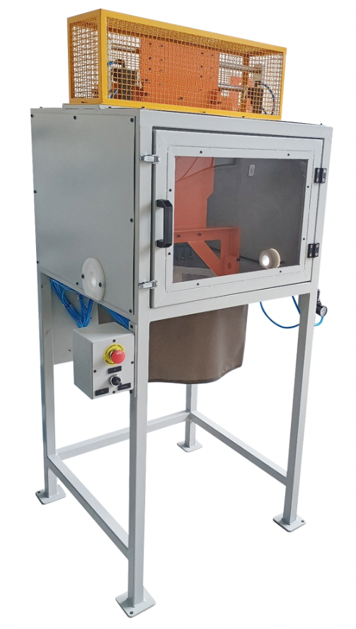 Máquina para escovação de arame